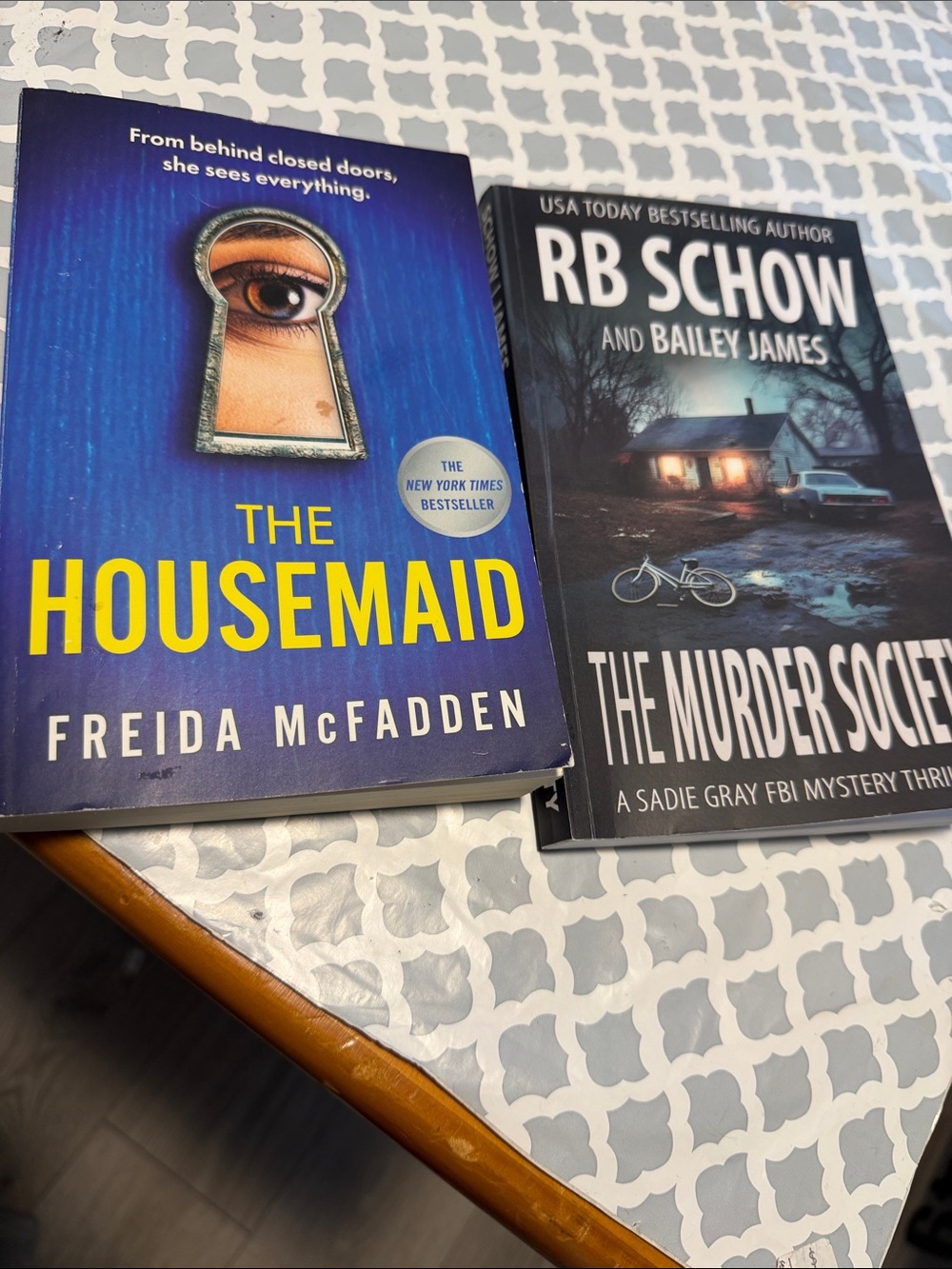 🔹The Housemaid / The Murder Society Paperbacks..